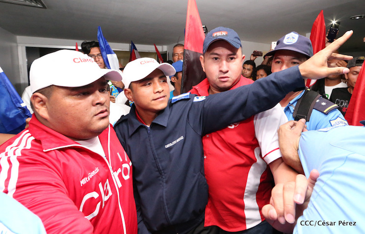 Recibimiento al campe&oacute;n Rom&aacute;n &lsquo;Chocolatito&rsquo; Gonz&aacute;lez en Nicaragua